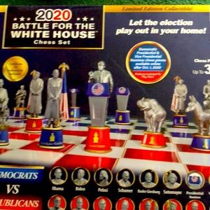 “NIP” 2020 Battle For The White House Chess Set!